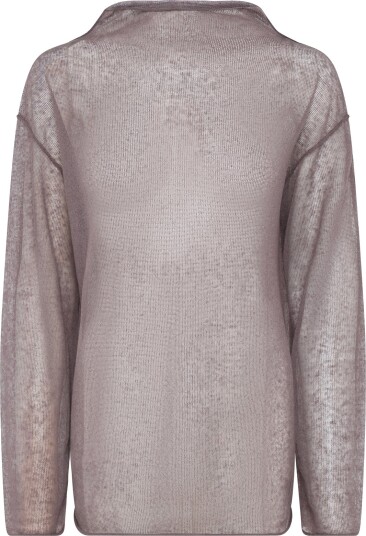 Weekday Linen Blend Jumper Purple L