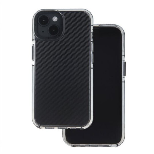 TFO Akryl Karbon Deksel for iPhone 16 Plus Svart