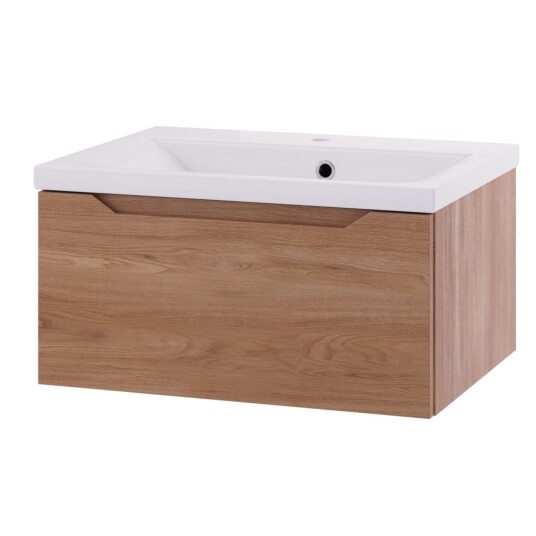 Linn Bad Emma D45 Servantskap med 1 Skuff Hvit / 120cm Høyre Linn Bad Emma D45 Servantskap med 1 Skuff Hvit / 120cm Høyre