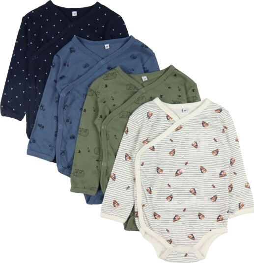 pippi Wrap body 4 pack Deep Lichen Green