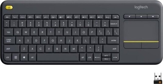 Logitech K400 Plus Trådløst tastatur med Touchpad