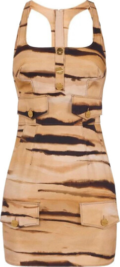 Elisabetta Franchi Dame Kjoler Brun 2XL,