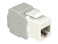 Delock CAT 6 UTP Keystone Modulinnlegg RJ-45 Hvit Delock CAT 6 UTP Keystone Modulinnlegg RJ-45 Hvit