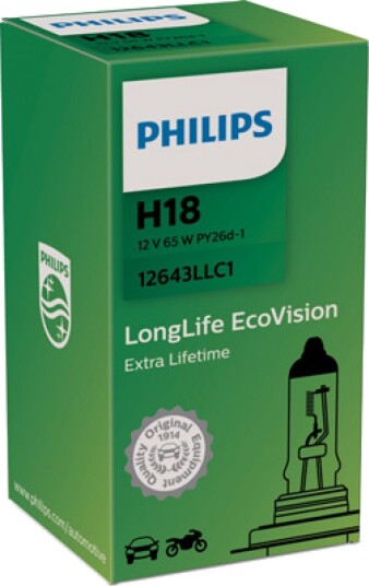 PHILIPS 12643LLC1 Lyspære, fjernlys