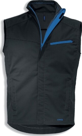 Uvex Suxxeed Vest Mann Sort Xs 3 Lommer Glidelås Uvex Suxxeed Vest Mann Sort Xs 3 Lommer Glidelås