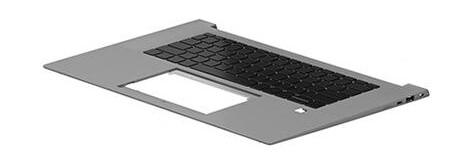 HP SPS-TOP COVER W/KB BL PVCY SP