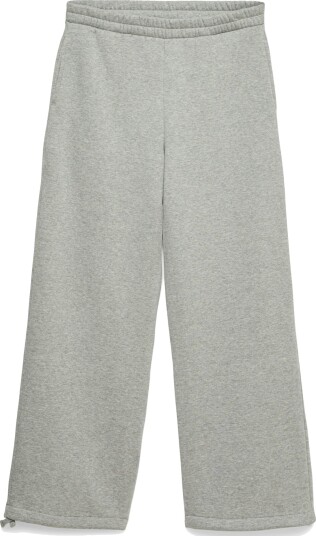 Vero Moda Teddy Mid Waist Wide Pants Grå S