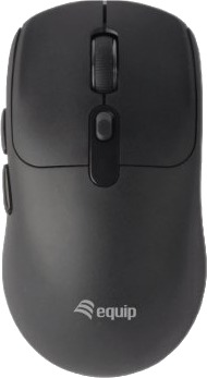 Equip 245123 Ambidekstriøs Optisk Rf Trådløs + Bluetooth 1600 Dpi Svart