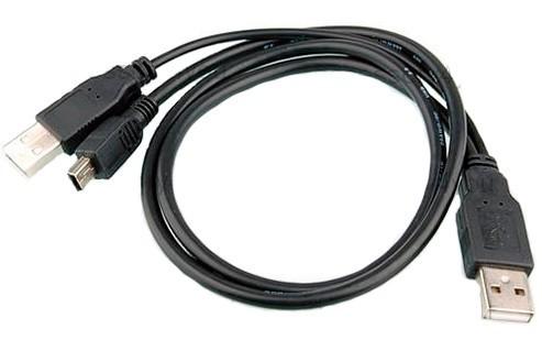 OEM USB Y-kabel han -> han-USB/han-mini-USB OEM USB Y-kabel han -> han-USB/han-mini-USB