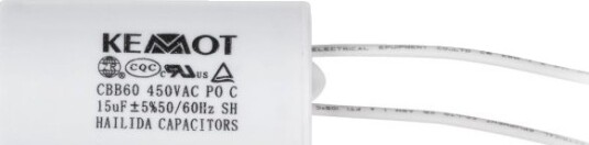 Kemot Kondensator 15Uf 450V For Enfasede Motorer
