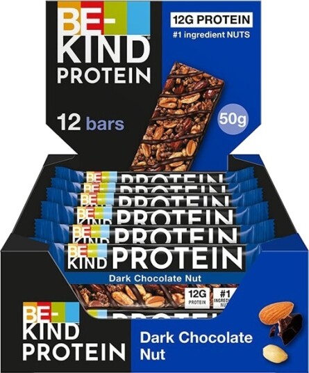 12 x BeKind Protein Bar 50 g Dark Chocolate Nut