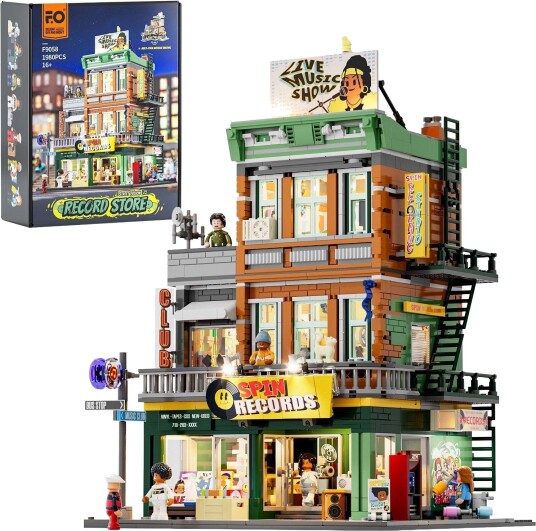 Lumibricks Byggeplate Sett 1980 Deler
