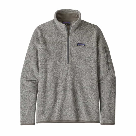Patagonia W's Better Sweater 1/4 Zip Birch White L