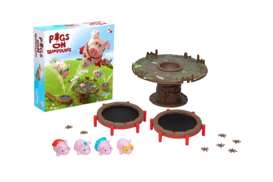 Games Pigs on Trampolines 409229 Games Pigs on Trampolines 409229