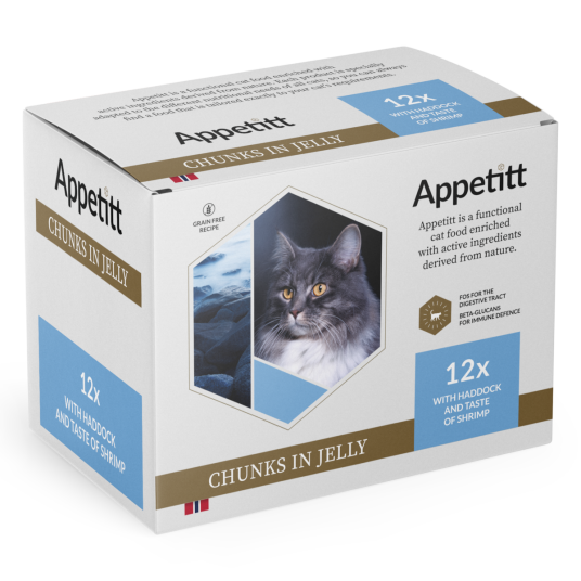 Appetitt App Cat Pouch M Kolje 12 Pk