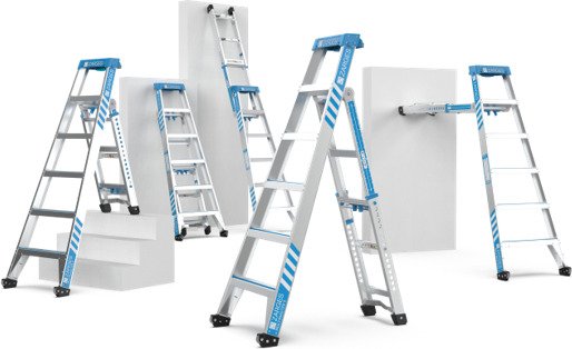 Zarges MultiMaster 5 Kombinasjonsstige 5-i-1, Stiger & stillaser