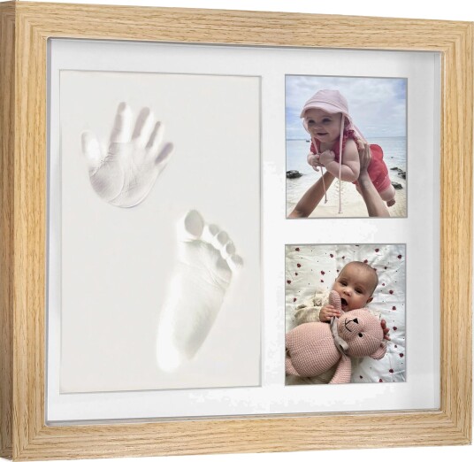 Vanilla Copenhagen Babyprint Ramme Clay Medium, Wood