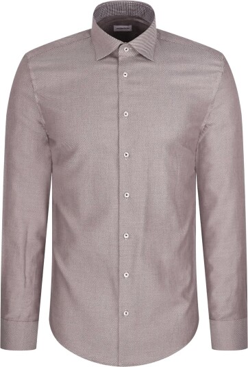 Seidensticker Business Shirt Slim BROWN 40 Seidensticker Business Shirt Slim BROWN 40
