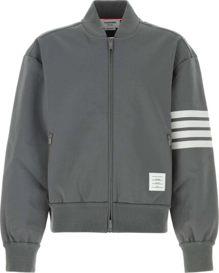 Thom Browne Herre Jakker Grå L,