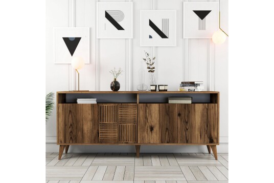 Desgrar Konsollbord 180x78,6 cm Brun