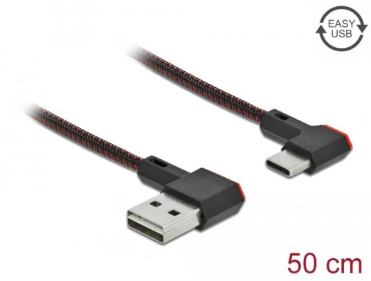 Delock USB Type-C kabel 50 cm - USB A til USB C