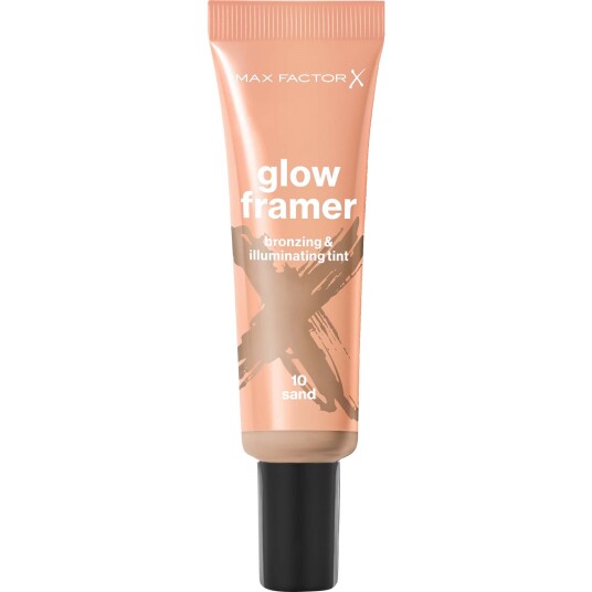 Max Factor Glow Framer Skin Tint 30 ML - Glødgivende Foundation i Nyansen 10 Sand