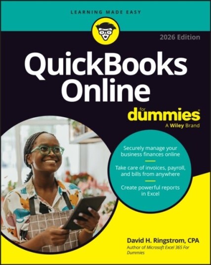 QuickBooks Online For Dummies 2026 Edition