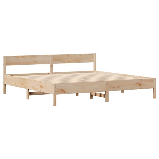Sengeramme uten madrass 180x200 cm heltre furu