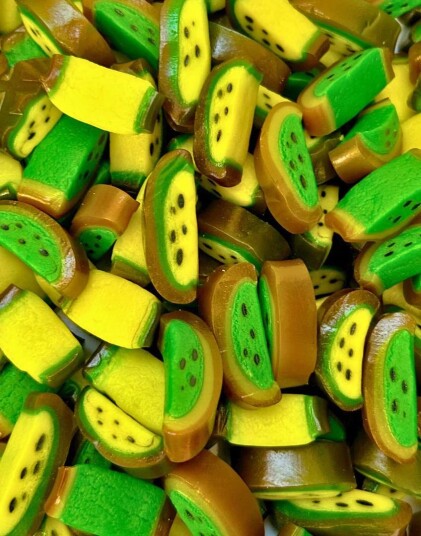 1 kg Vidal Licorice Kiwi Slices Myke Lakris Kiwibiter