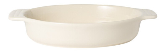 Anders Petter Classic ildfast form 33,5x21 cm oval hvit