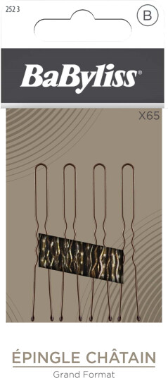 BaByliss Paris Accessories Hairpin U-shape Brown BaByliss Paris Accessories Hairpin U-shape Brown