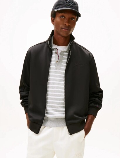 Tommy Hilfiger Modern Ath Track Jacket Black XXL
