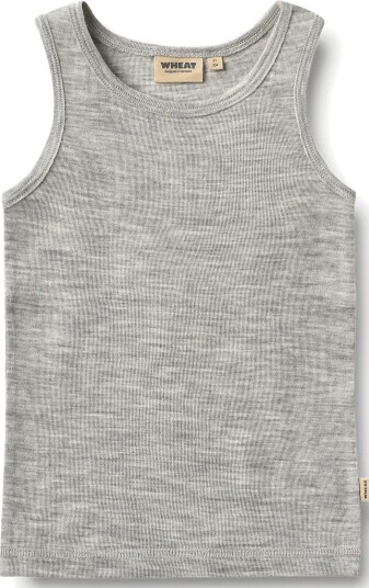 Wheat Wool Singlet Iggy MELANGE GREY 152 Wheat Wool Singlet Iggy MELANGE GREY 152