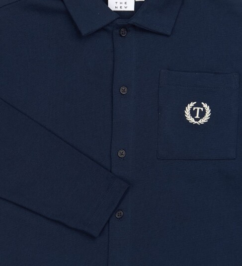 The New Cardigan TnVictor Navy Blazer The New 7 8 år (122 128) Cardigan Blå Marineblå