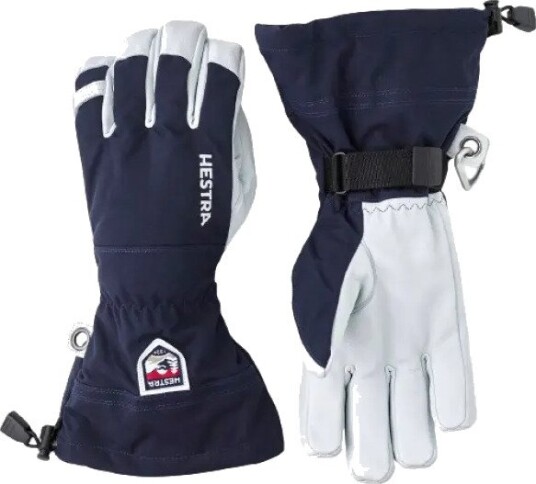Hestra Army Leather Heli Ski Navy 12
