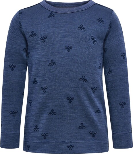 Hummel Vintage Indigo Mini Ull T-Shirt L/S 80