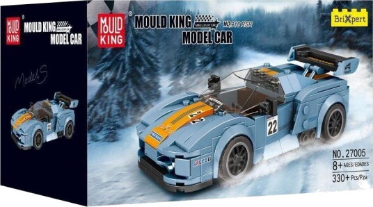 Mould King 27005 918 Rsr Sportsbil Byggesett 8+ År 330 Deler