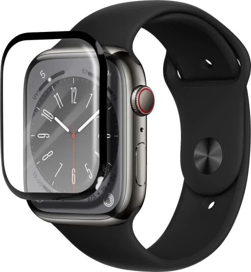 Bestsuit Fleksibelt Hybridglass Skjermbeskytter for Apple Watch Series 9 41mm
