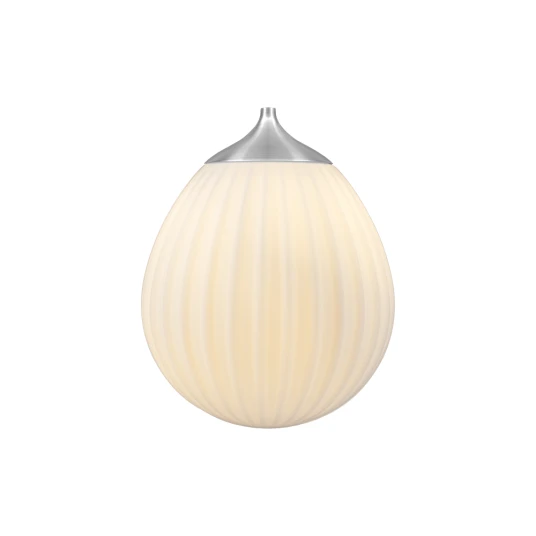 Umage Around World lampeskjerm Ø21 cm White/brushed steel Umage Around World lampeskjerm Ø21 cm White/brushed steel