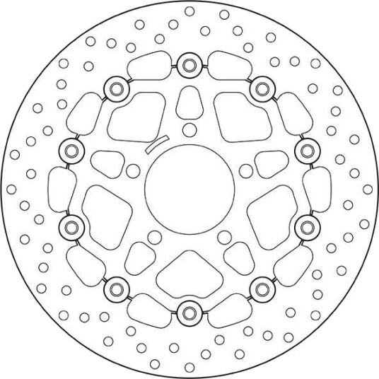BREMBO 78B40821 Bremseskive
