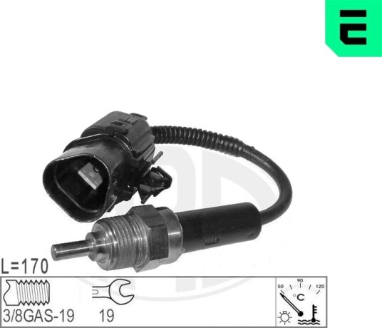 Sensor motortemperatur ERA 330574 Sensor motortemperatur ERA 330574