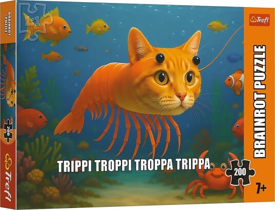 Trefl Pappussel Trefl 200 Bitar Brainrot Trippi Troppi Multi/patterned ONE SIZE Trefl Pappussel Trefl 200 Bitar Brainrot Trippi Troppi Multi/patterned ONE SIZE