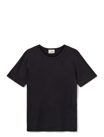 Sofie Schnoor Black Nataliasy Rib T Skjorte 152