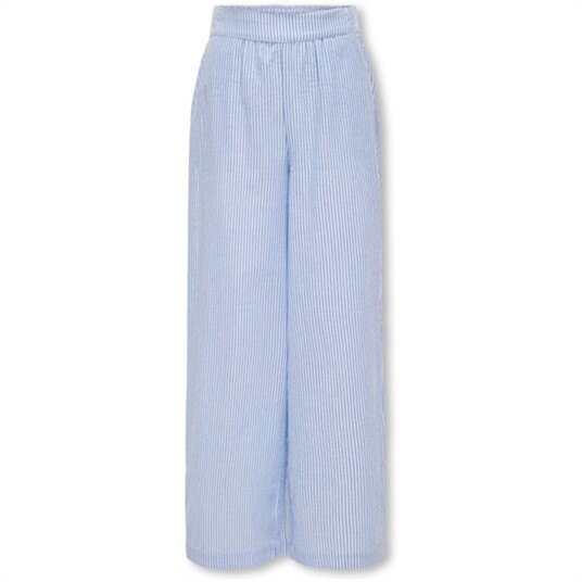 Kids ONLY Cloud Dancer / Clear Sky Milla Stripe Bukser 128