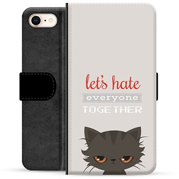 iPhone 7/8/SE (2020)/SE (2022) Premium Lommebok-deksel Sint Katt
