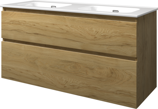 Sanibell Proline møbelpakke, 121x46 cm, ideal eik Sanibell Proline møbelpakke, 121x46 cm, ideal eik