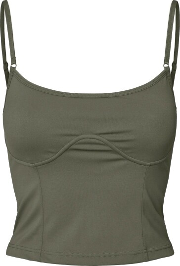 Rethinkit Studios Butter Soft Top True To Body Khaki green XS