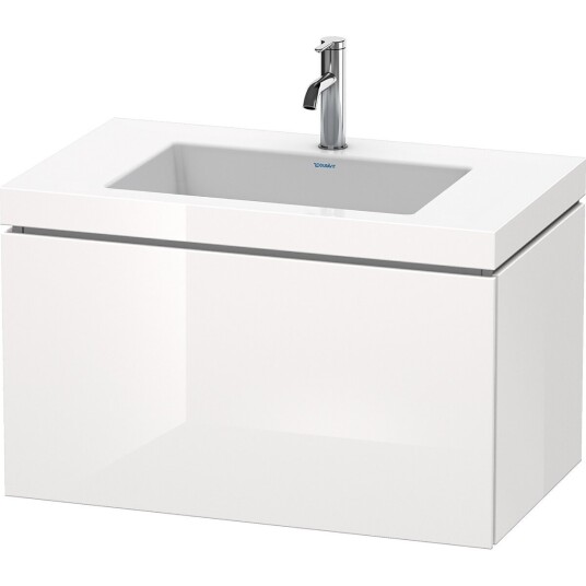 Duravit L-Cube Servantskap m/1 skuff 800x500x480 mm Hvit Høyglans