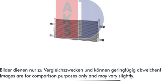 AKS DASIS 132014N Kondensator, klimaanlegg