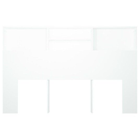 vidaXL Sengegavlskap hvit 160x19x103,5 cm
